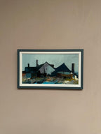 “Huts on the Coast” (Attributed to Kai C.