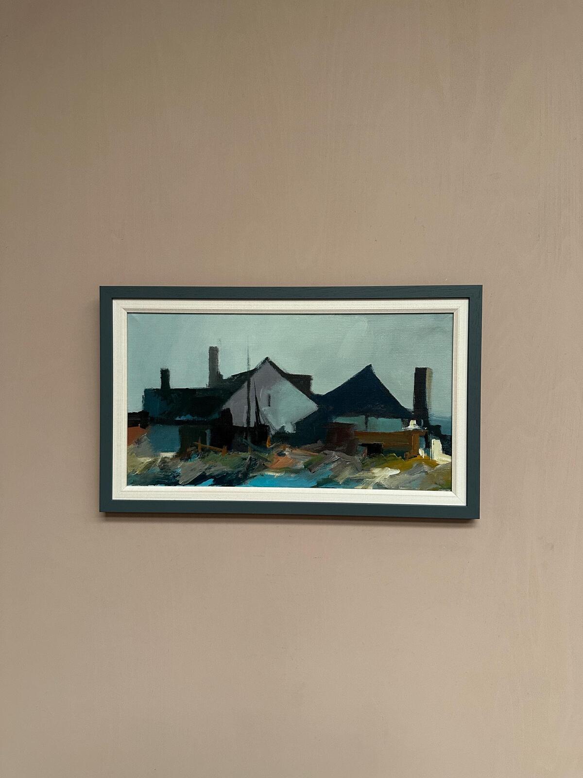 “Huts on the Coast” (Attributed to Kai C.
