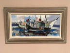 “Marine Scene” attributed to Gösta Stawåsen