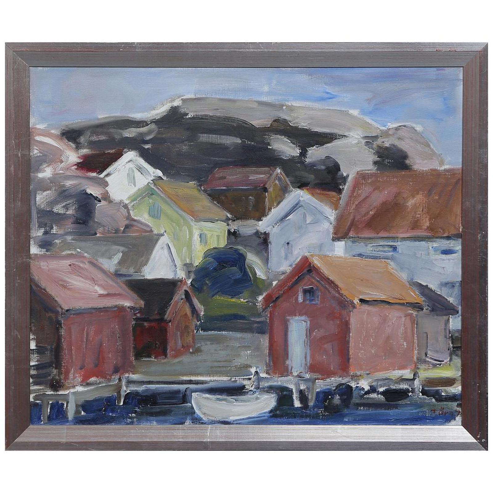 “Coastal Village” by Tryggve Örn