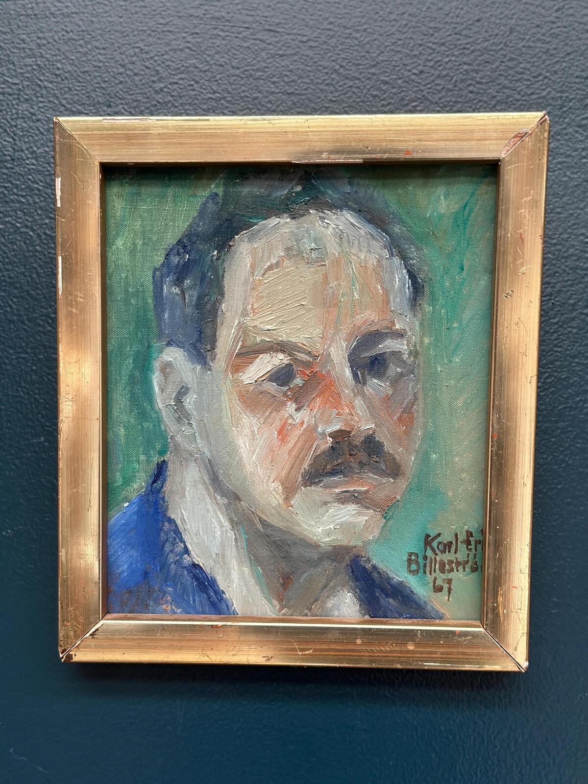 “Portrait of a Man” by Carl-Erik Billeström