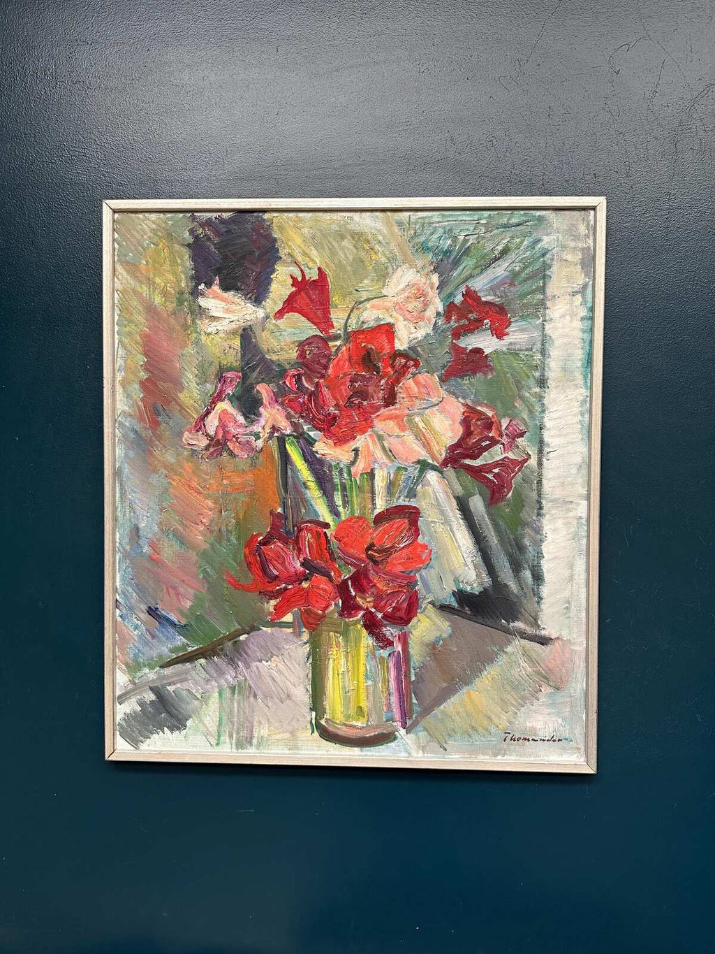 “Still Life with Flowers” by Harry Thomander