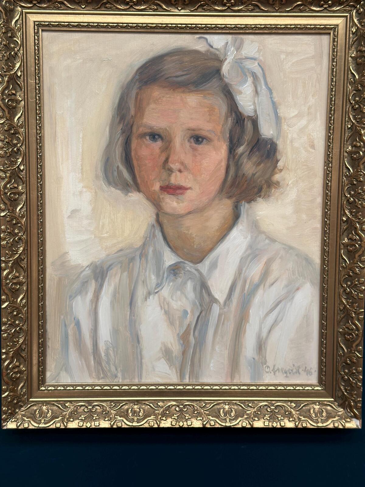 “Portrait of a Girl” by P. O. Linquist