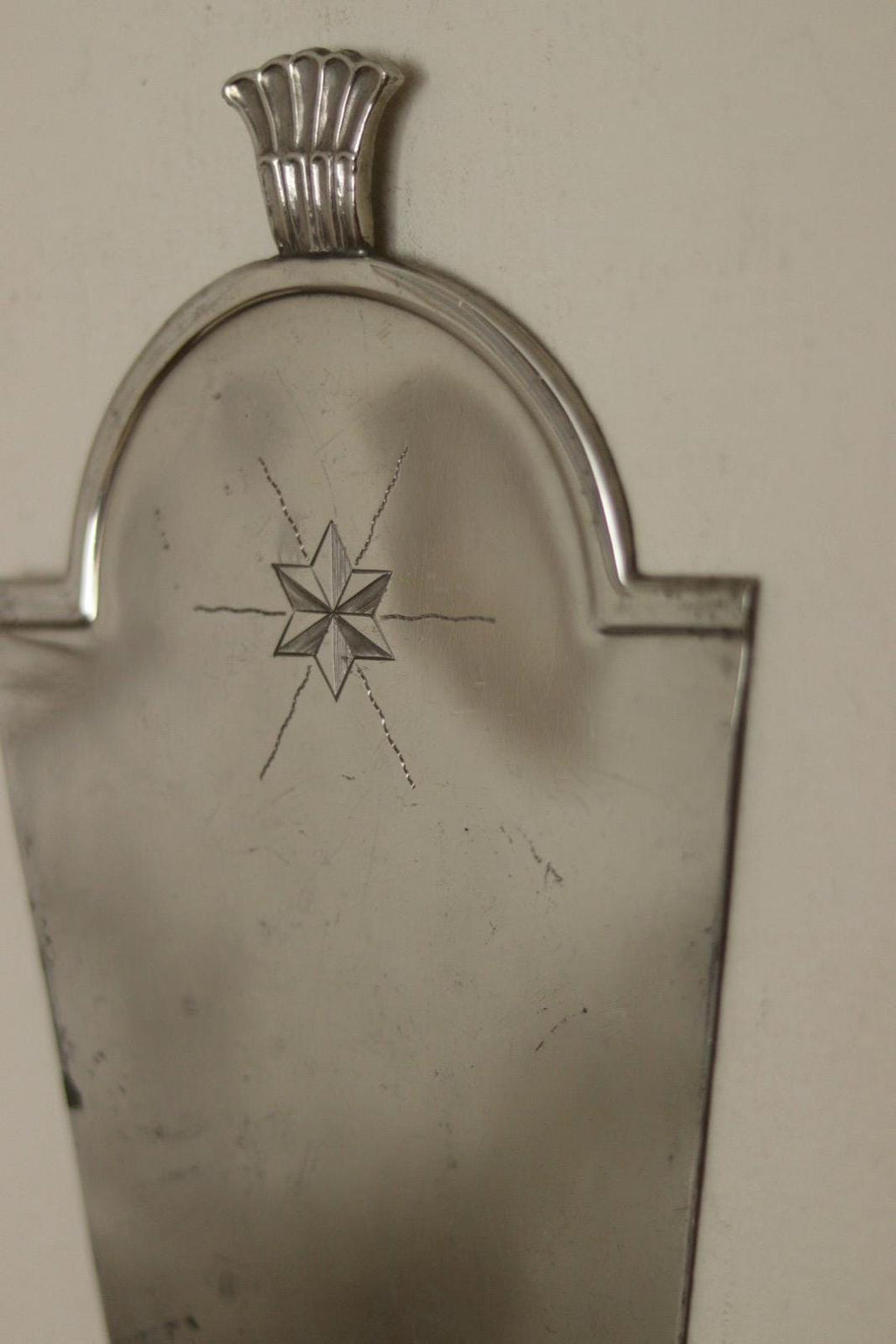 Pair of Mid Century Swedish Pewter Sconces by Svenskt Tenn