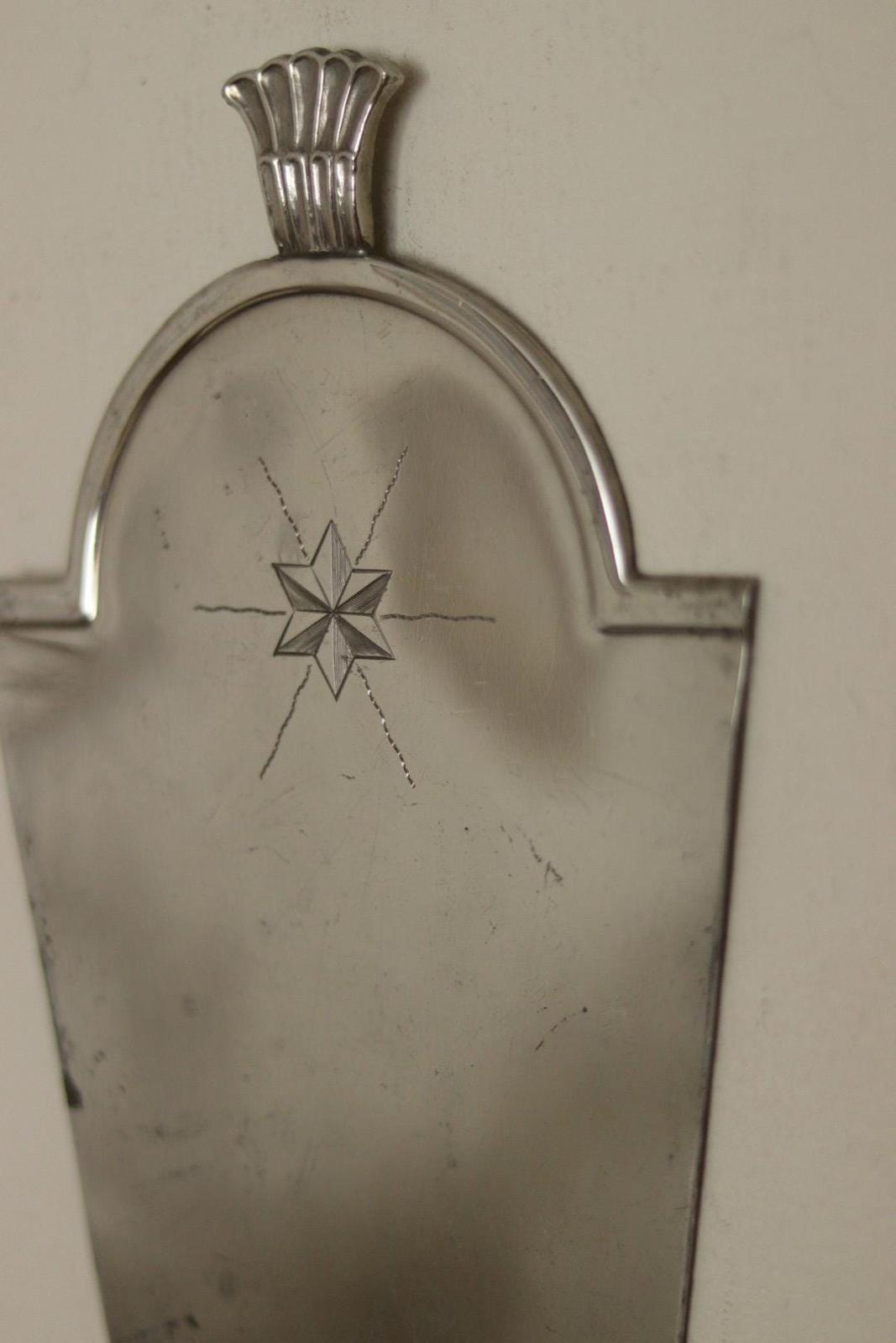 Pair of Mid Century Swedish Pewter Sconces by Svenskt Tenn