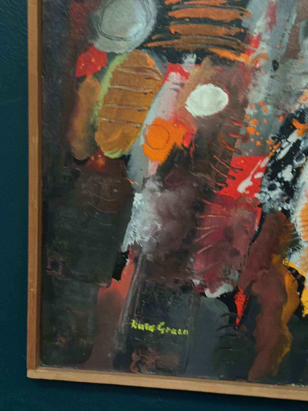 “Composition” by Kulo Green (1913–1972)