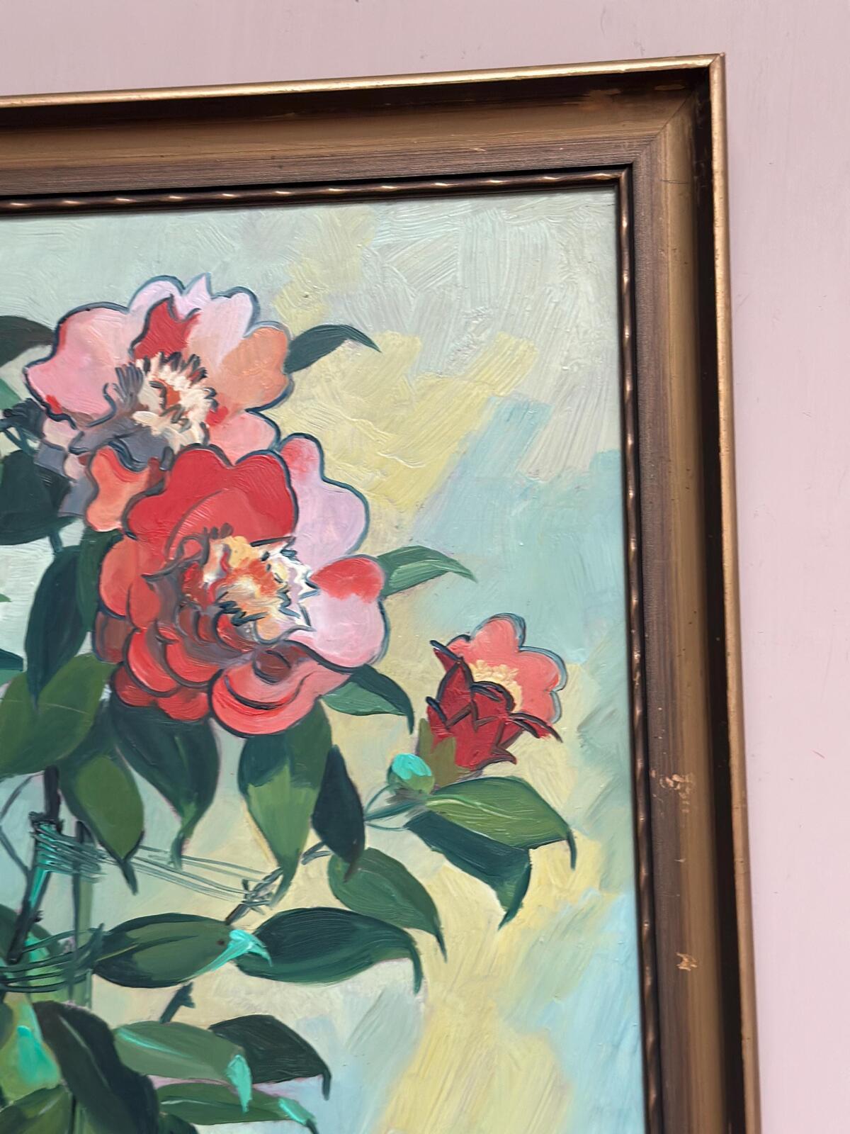 "Flower Motif in Pot” by G. Källbom