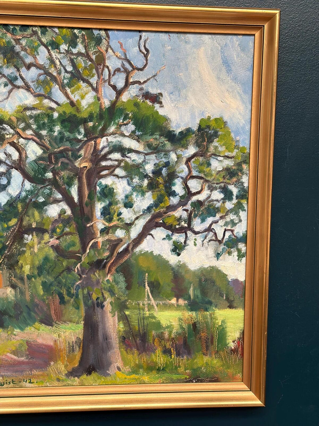 “Majestic Tree” by Sven Wallqvist (1909–1991)