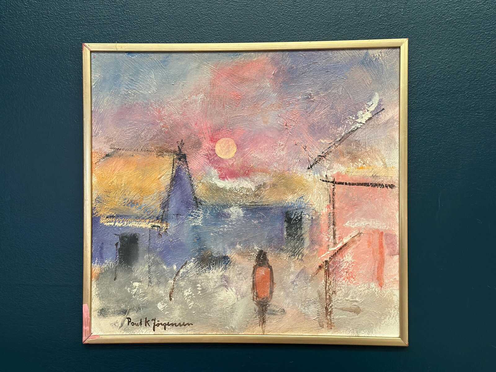 “Figure in Landscape” by Poul K. Jörgensen