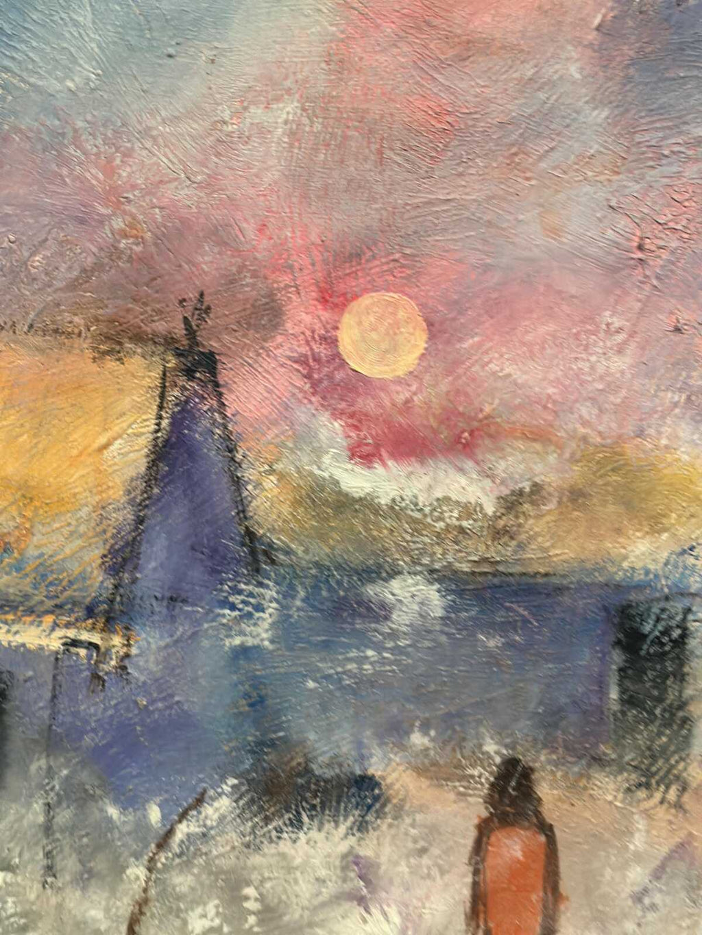 “Figure in Landscape” by Poul K. Jörgensen