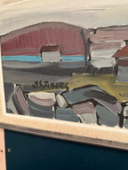 “Coastal Village” by Bo Sjöberg