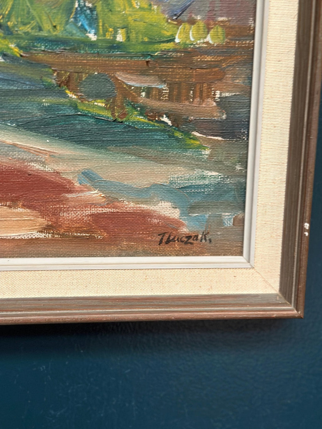 “Landscape” by Jerzy Luczak‑Szewczyk (1923–1975)