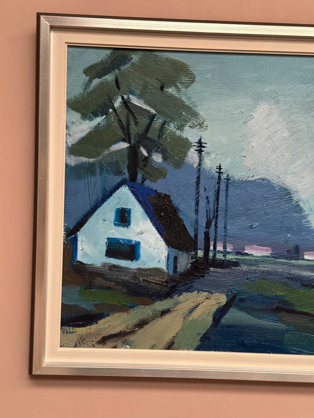 “Landscape with House” by Ingvar Walterström