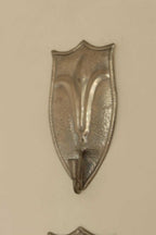 Pair Of Swedish Pewter Sconces