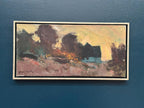 “Landscape with Blue Hut” by Arne Aspelin