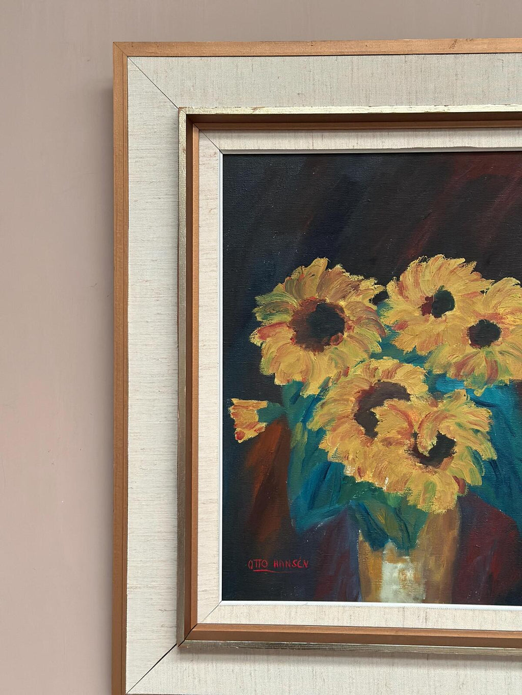 “Sunflowers” by Otto Hansén