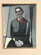 “Portrait of Mrs. S” by Axel Ekelund