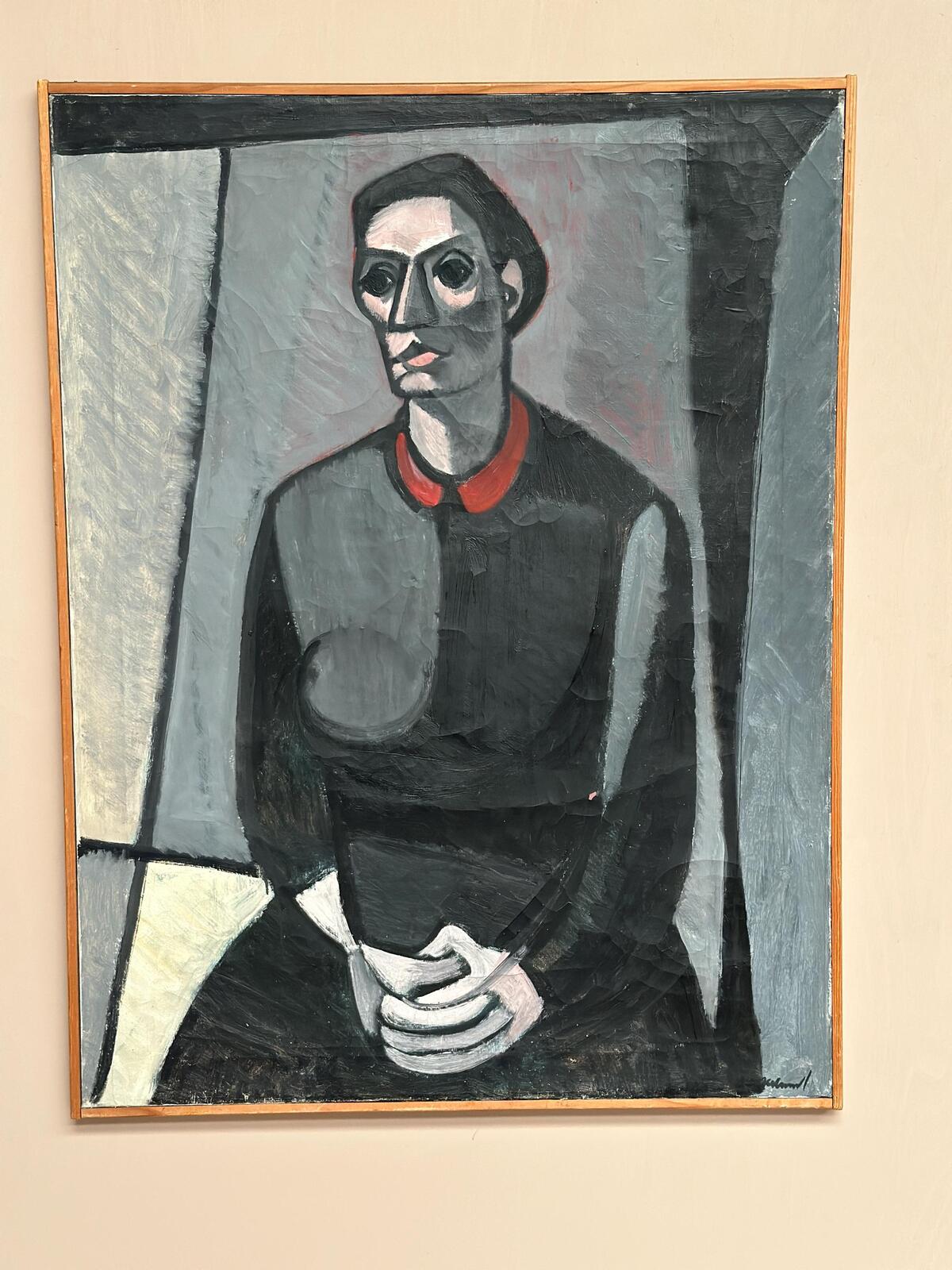 “Portrait of Mrs. S” by Axel Ekelund