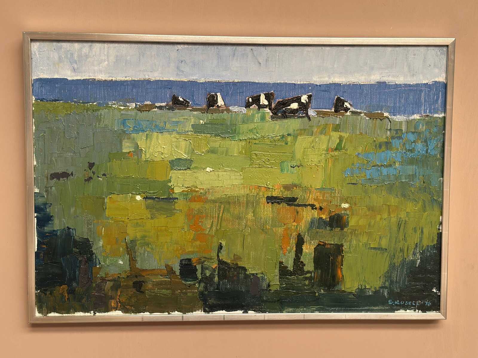 “Cows by the Sea” by Stig Rosell