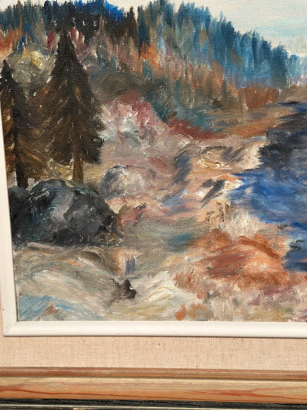 “Landscape with River and Forest” by Kaj