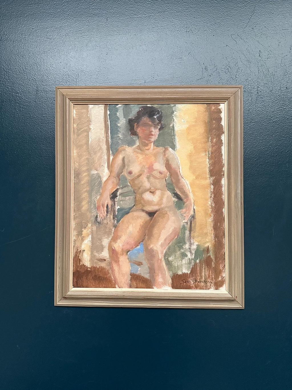 “Seated Lady” by Sven Strömberg