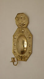 Pair Of Baroque-style Swedish Brass Sconces