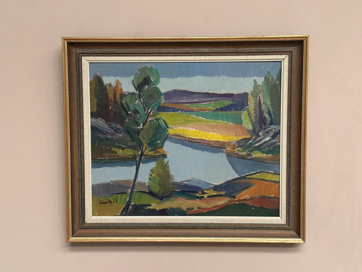“Natural Landscape” by Frans Rase (1913–1994)