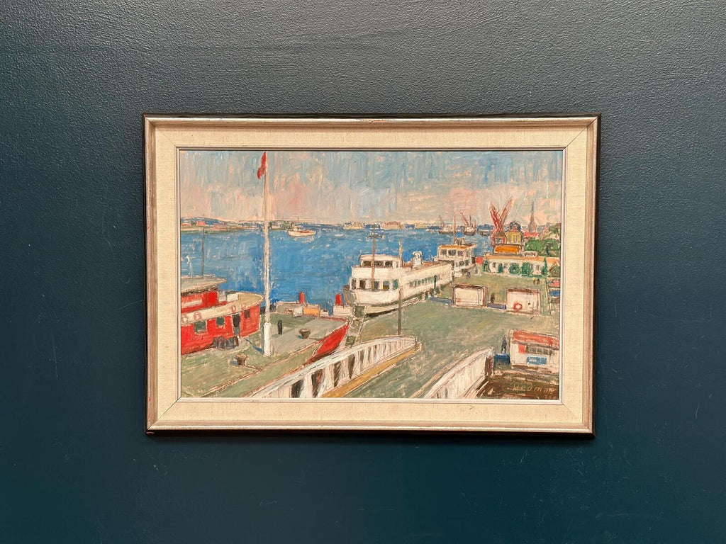 “Malmö Harbour” by John Hedman