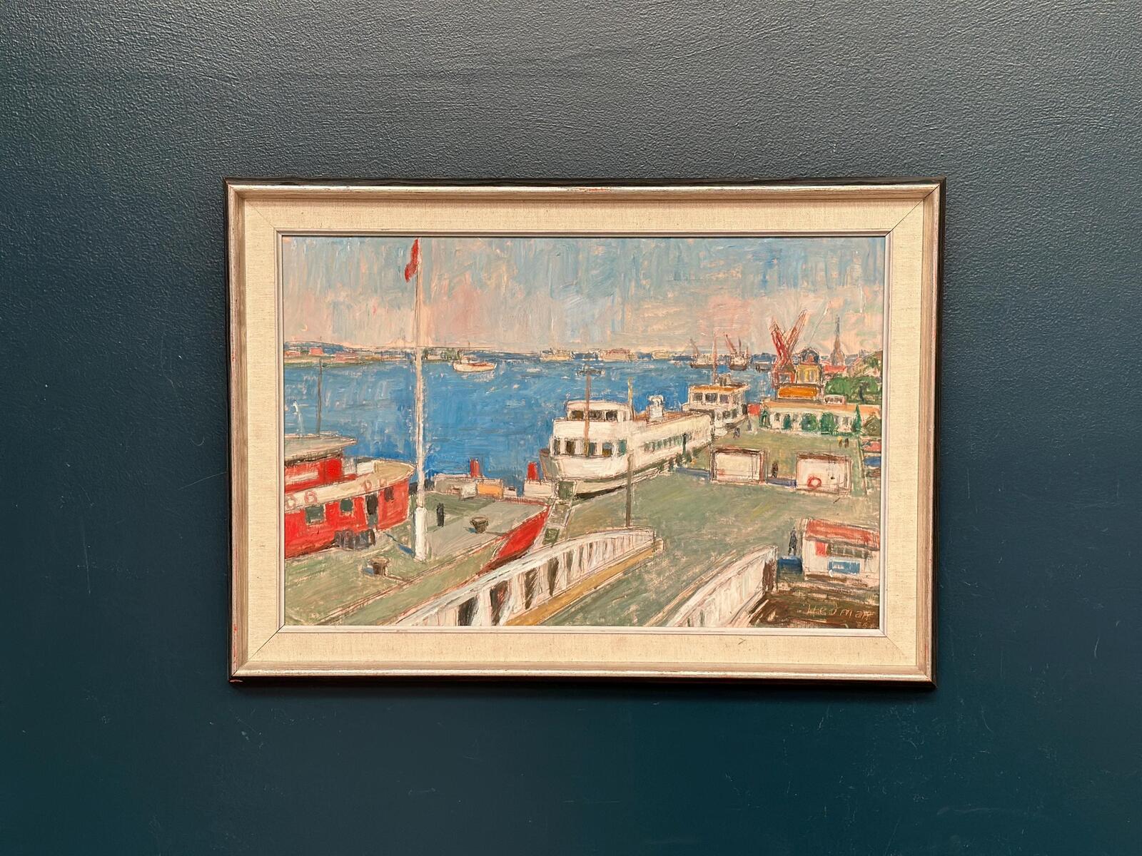 “Malmö Harbour” by John Hedman