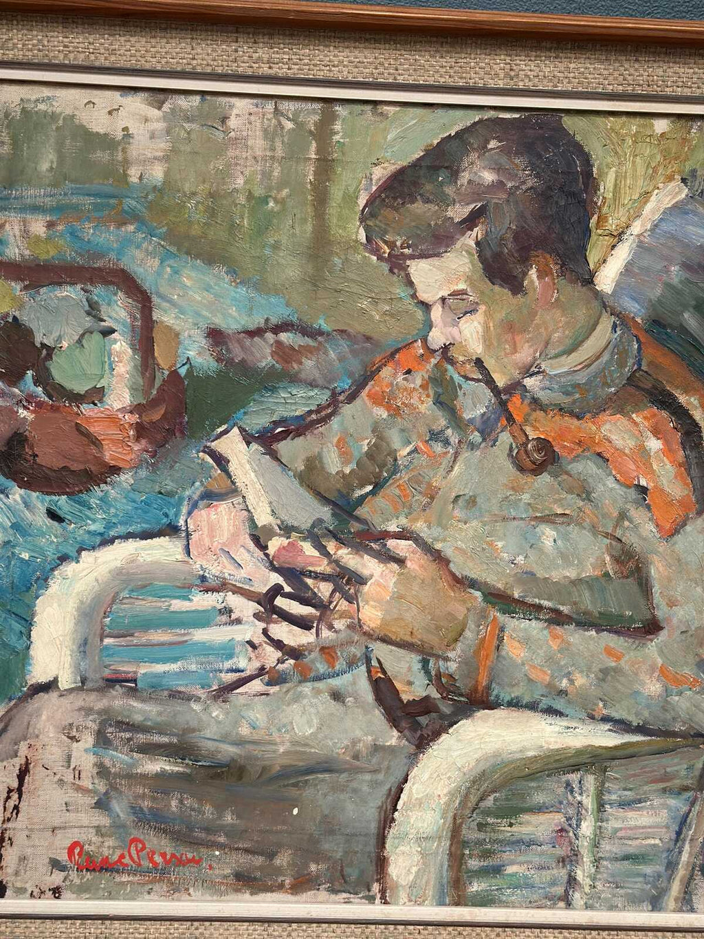 “Man Reading Book” by Rune Person