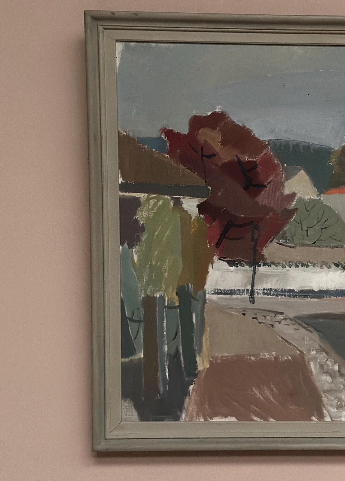 “Landscape” by Bengt Eklund (1916–1989)