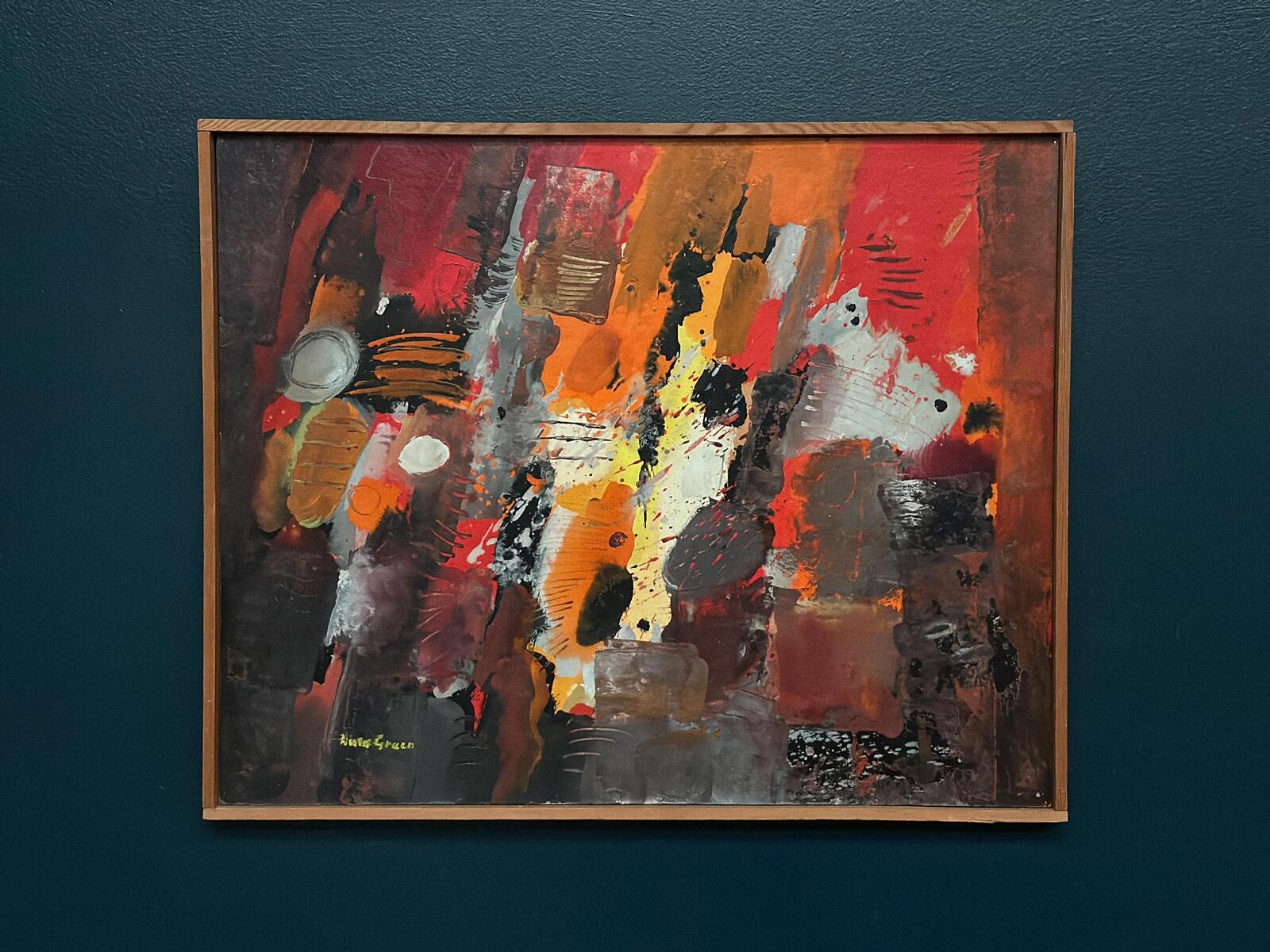 “Composition” by Kulo Green (1913–1972)