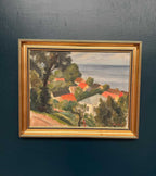 “Coastal Village” by Bernhard Önstad