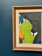“Abstract in Green” by Hans Oswald