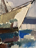 “Marine Scene” attributed to Gösta Stawåsen