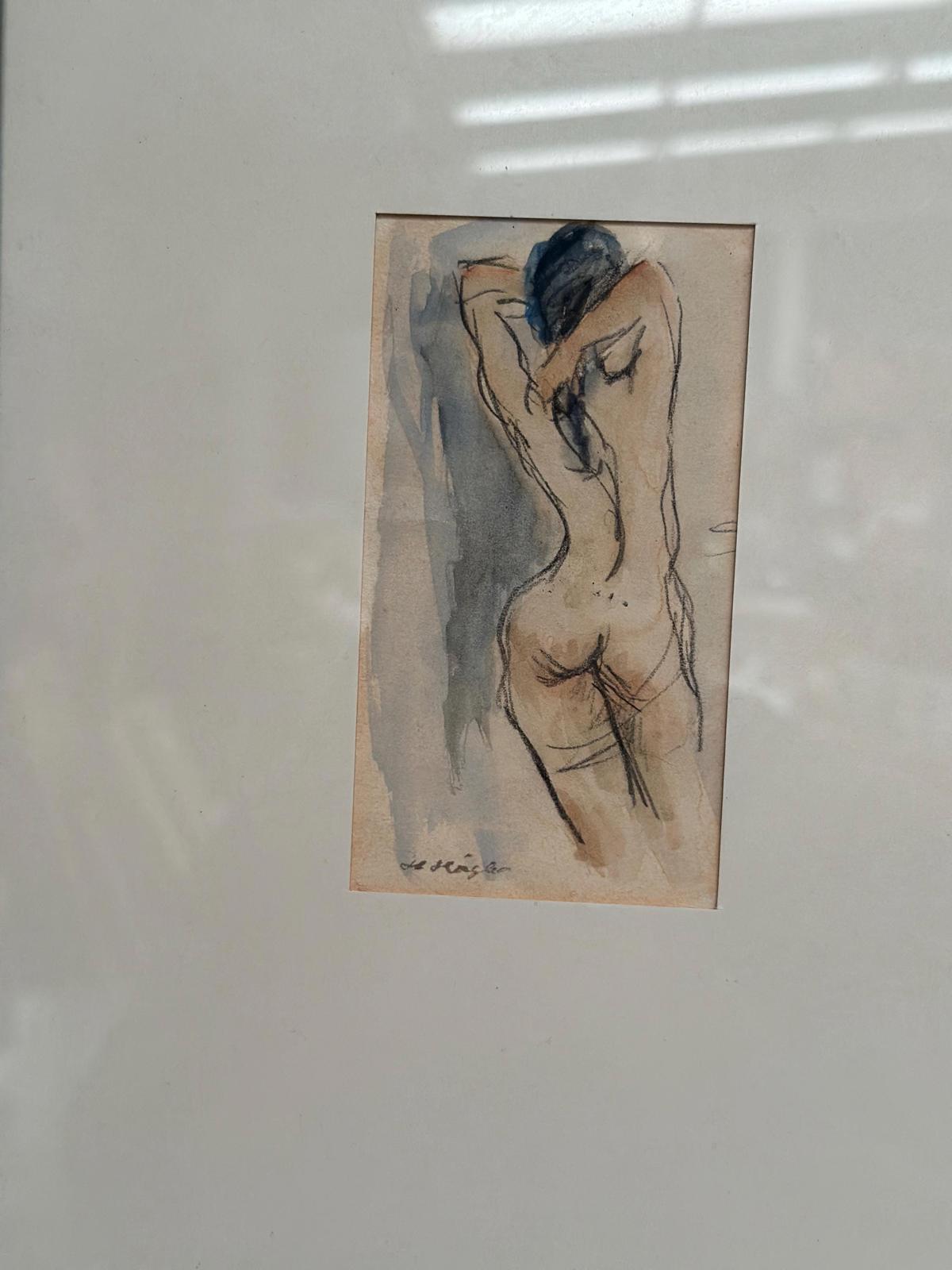 “Nude Study” by Helge W. Högbom