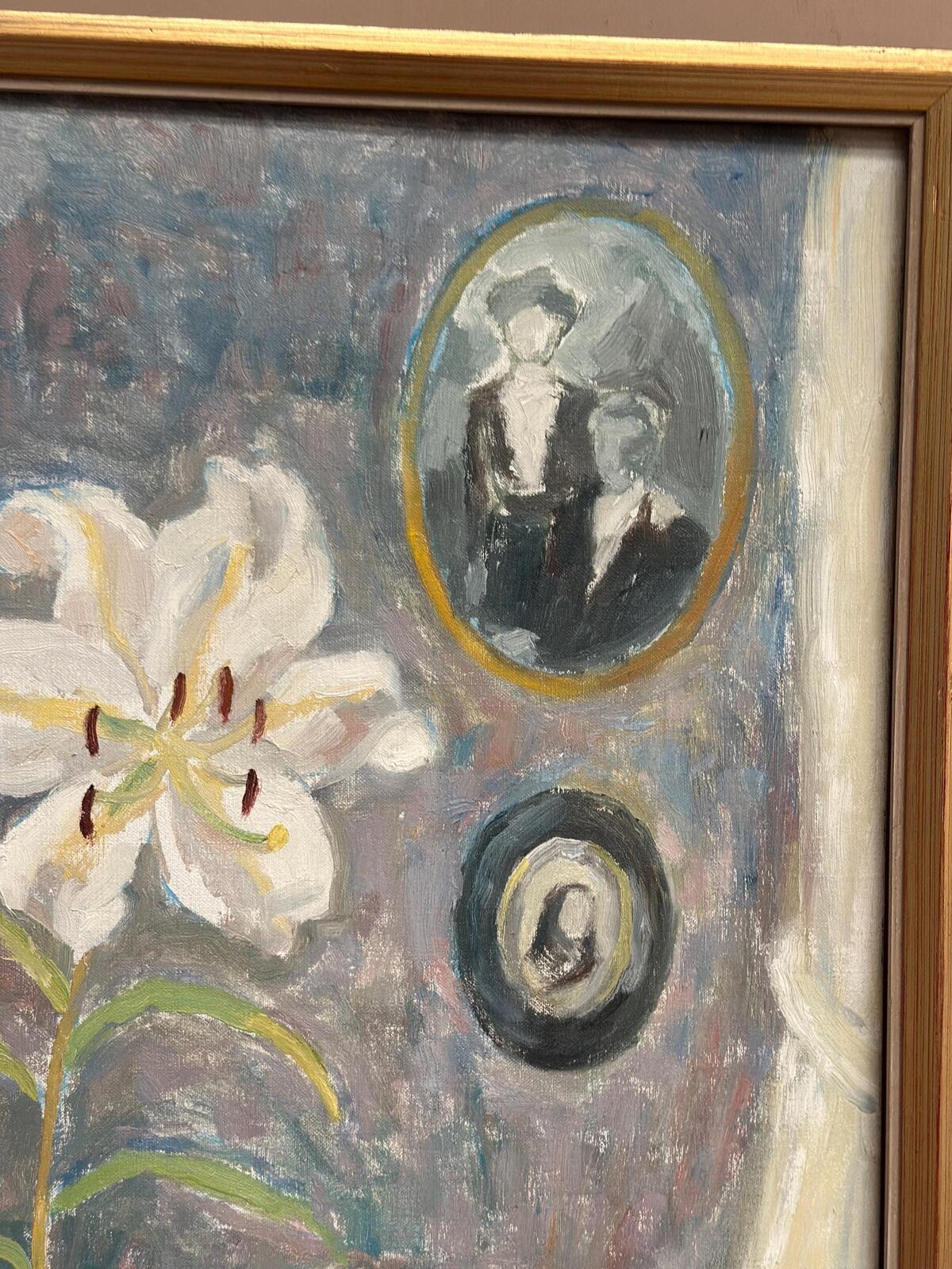 “The White Lily” by M. Niklas (May Nicklasson)