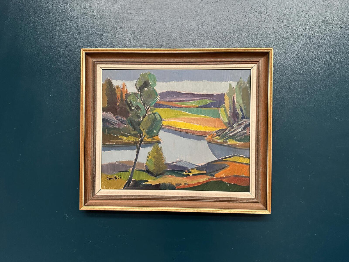 “Natural Landscape” by Frans Rase (1913–1994)