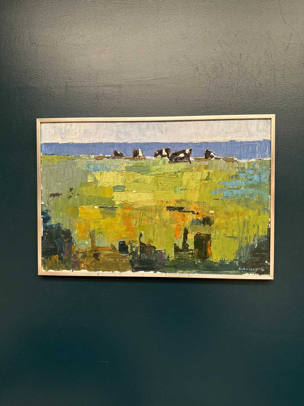 “Cows by the Sea” by Stig Rosell
