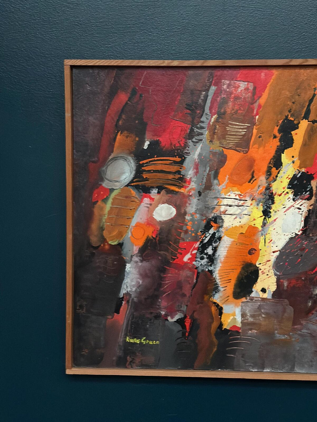 “Composition” by Kulo Green (1913–1972)