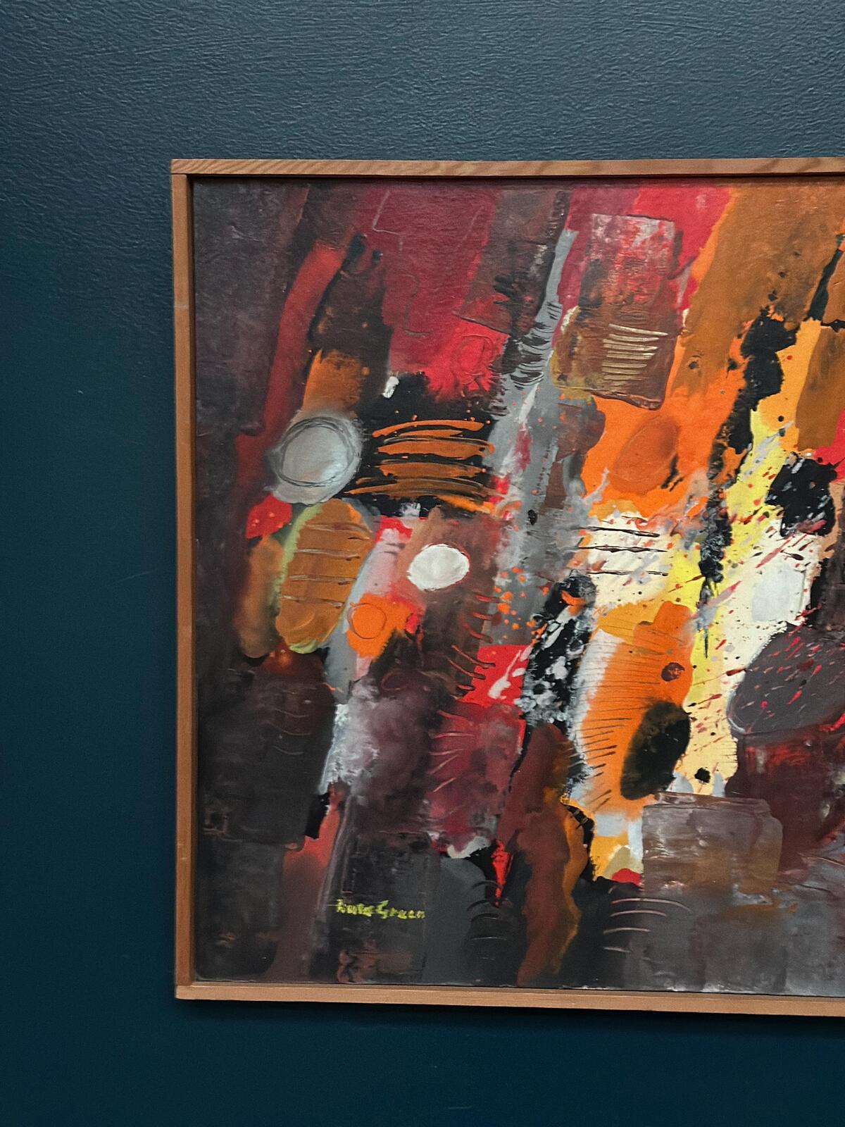 “Composition” by Kulo Green (1913–1972)