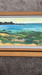 “Coastal Landscape” by Kersti Flyckt (1925–2009)