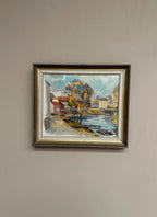 “Riverside Village” by B. Lundqvist