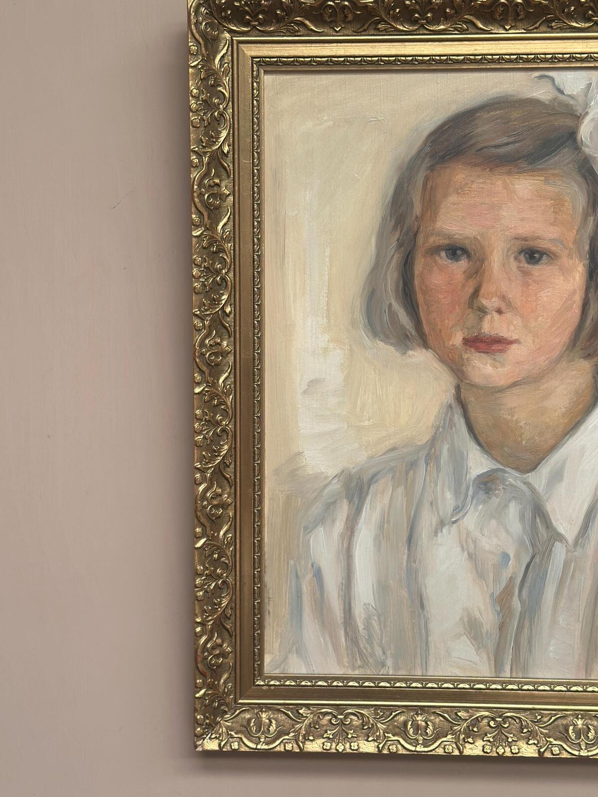 “Portrait of a Girl” by P. O. Linquist
