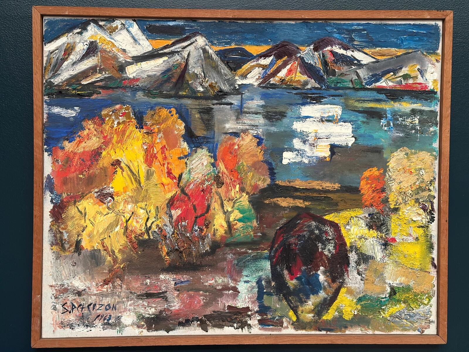 “Abstract Landscape” by S. Pctcizon