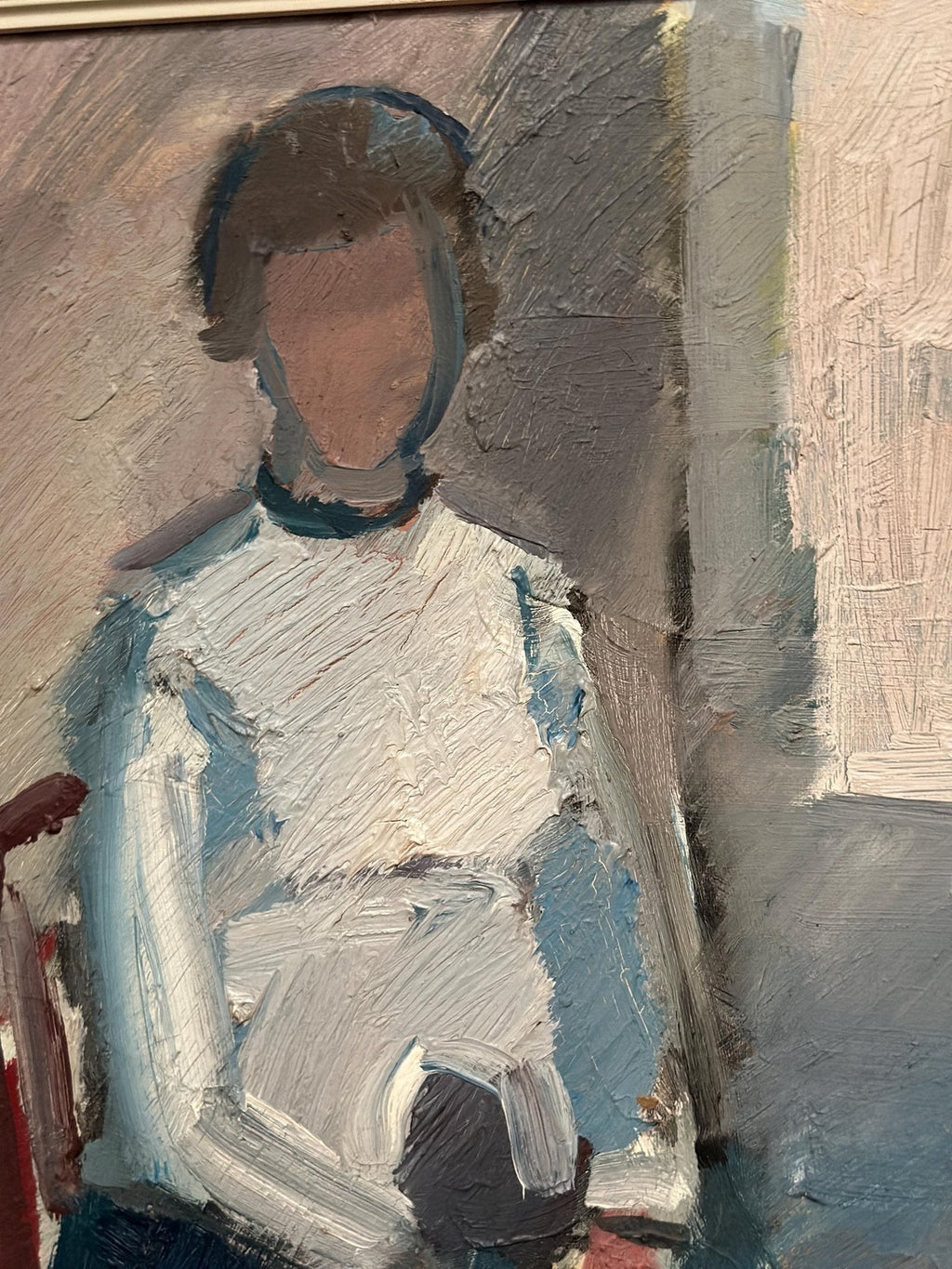 “Seated Woman” by Gösta Stawåsen