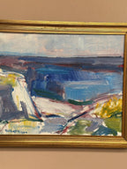 “Coastal Landscape” by Arthur Y. Nilsson