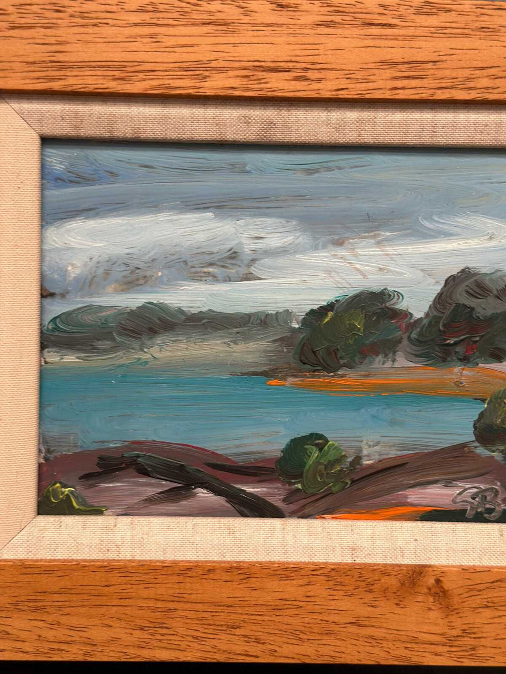 “Coastal Landscape” by Göran Brunius