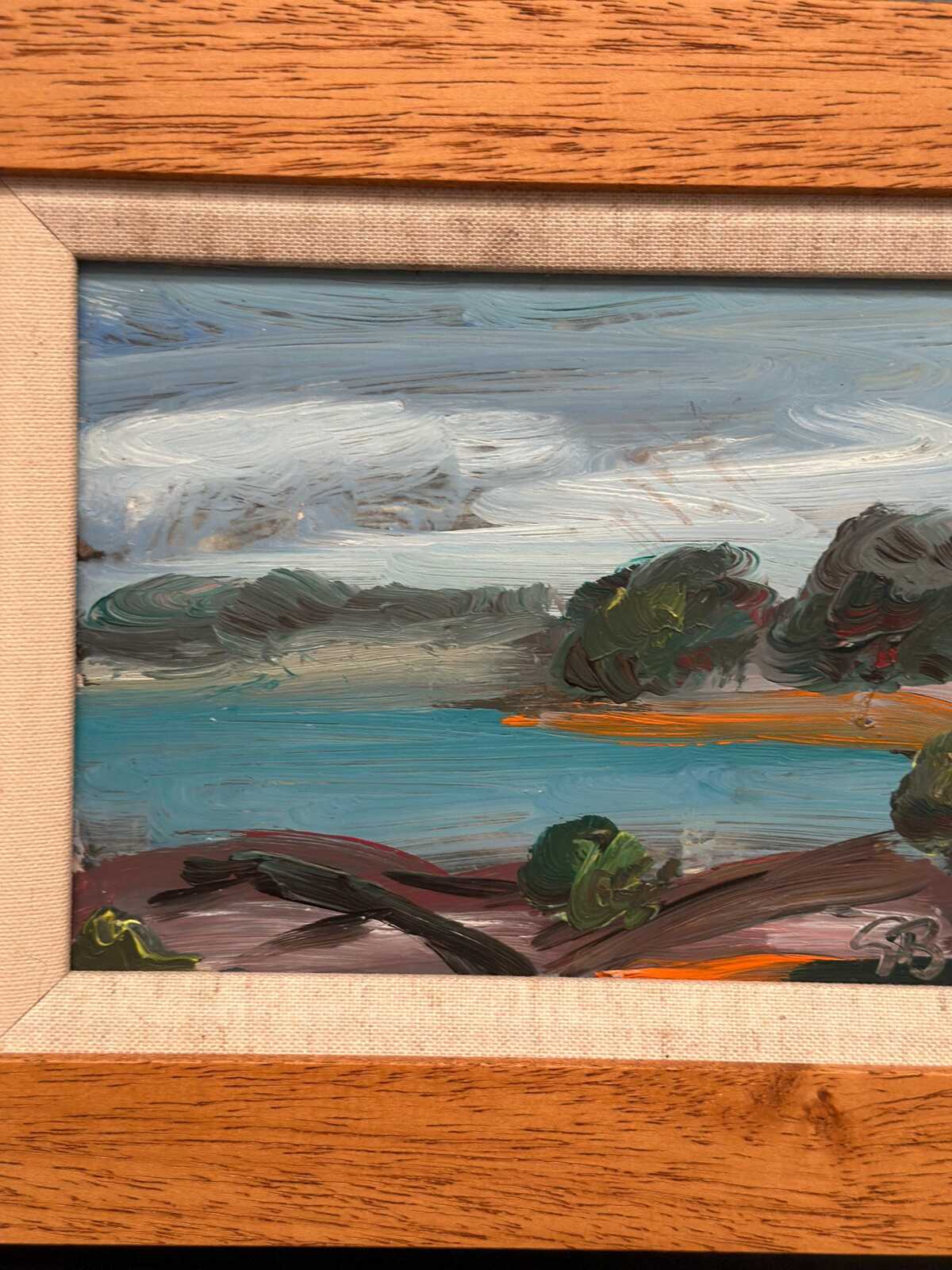 “Coastal Landscape” by Göran Brunius
