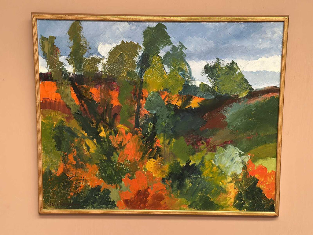 “Autumn Landscape” by Stig Hallblom